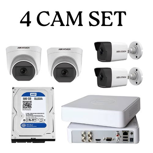4 CAM SET (1) 4 CAM SET (2 MP)