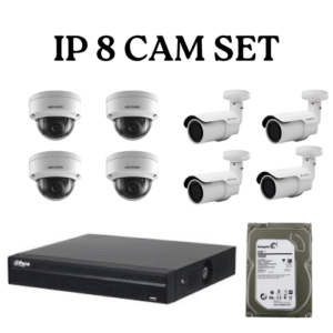 8 IP CAM SET (4 MP)