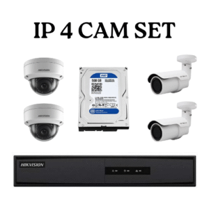 IP 4 CAM SET (2 MP)
